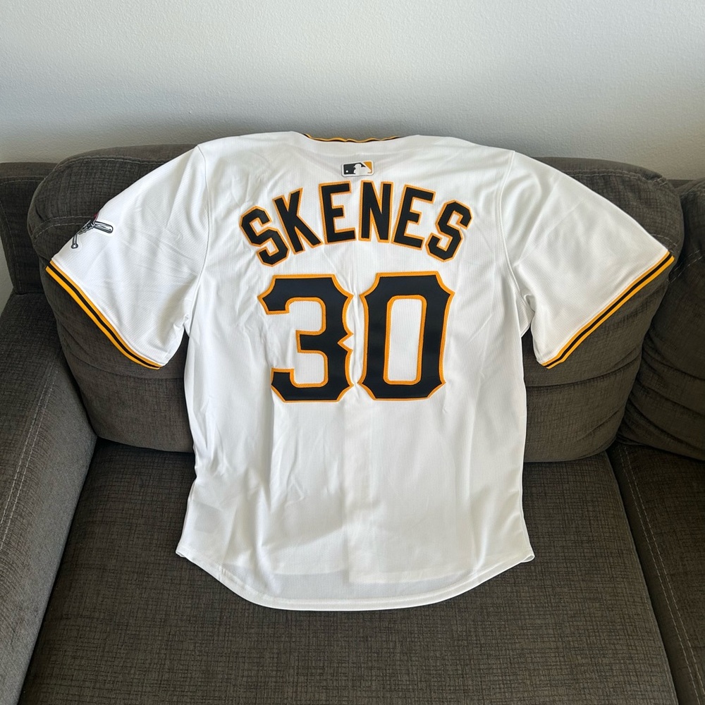 Nike Authentic Pittsburgh Pirates Paul Skenes #30 Limited Jersey Men’s Sz: M - Picture 8 of 9